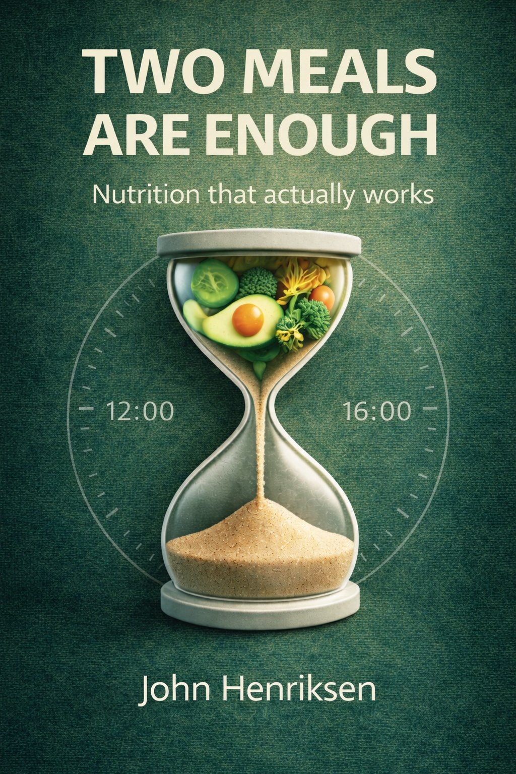 Two Meals Are Enough - nutrition book by John Henriksen